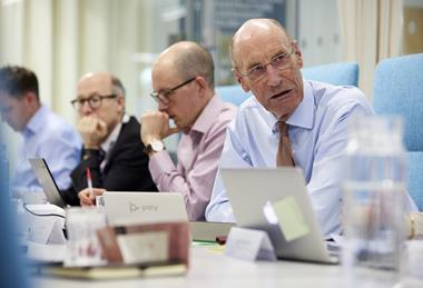 Sir John Armitt - meeting shot March 2022